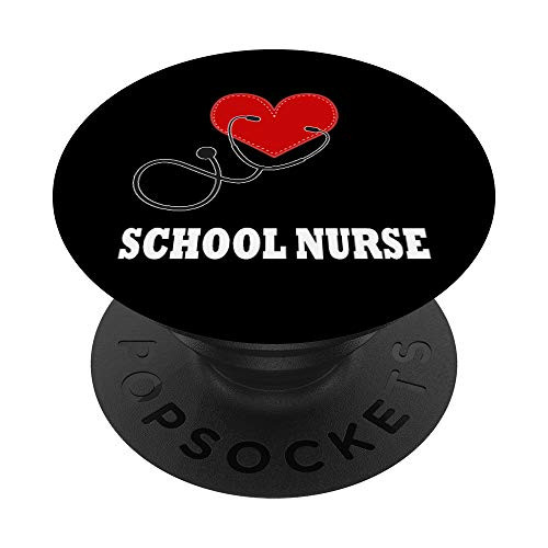 School Nurse Appreciation Week Nursing Gift PopSockets Grip and Stand for Phones and Tablets School Nurse Appreciation Week Nursing Gift PopSockets Grip and Stand for Phones and Tablets
