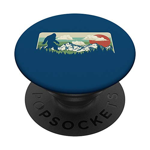 Bigfoot Nature and Outdoor Vintage Mountains Retro PopSockets Grip and Stand for Phones and Tablets Bigfoot Nature and Outdoor Vintage Mountains Retro PopSockets Grip and Stand for Phones and Tablets