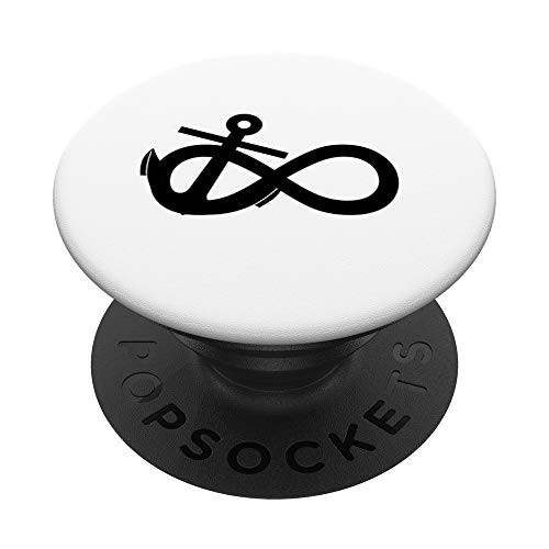 Boat anchor infinity PopSockets Grip and Stand for Phones and Tablets