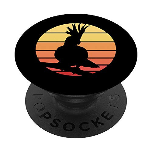 Cockatoo Shirt Women Retro Sunset Bird Lover Gifts Parrot PopSockets Grip and Stand for Phones and Tablets Cockatoo Shirt Women Retro Sunset Bird Lover Gifts Parrot PopSockets Grip and Stand for Phones and Tablets