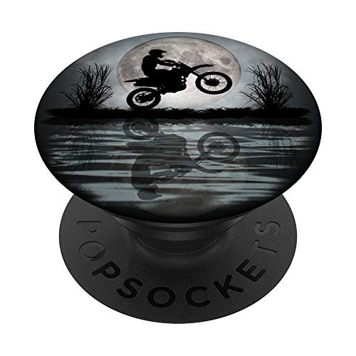 Motocross - Motorcross Dirt Bike Gift PopSockets PopGrip Swappable Grip for Phones and Tablets
