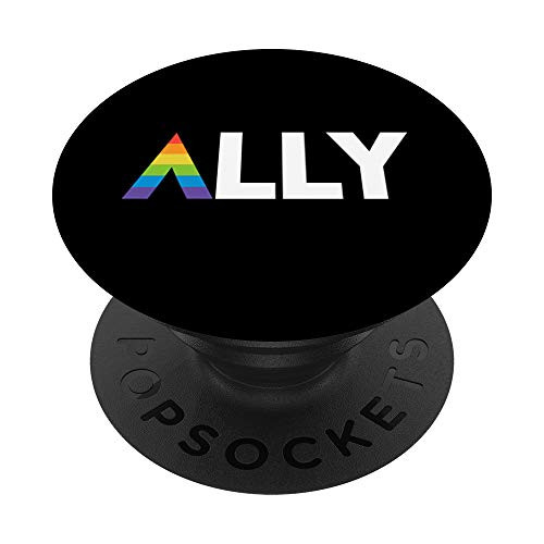 LGBT Ally Flag March Rally Pride Parade LGBT Equality PopSockets Grip and Stand for Phones and Tablets