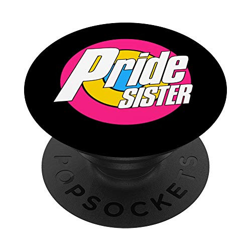 Pansexual Sister LGBTQ Gay Rights Pride Week Gifts PopSockets Grip and Stand for Phones and Tablets
