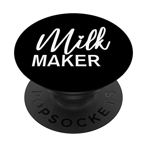 Milk Maker Funny Breastfeeding Mom PopSockets Grip and Stand for Phones and Tablets