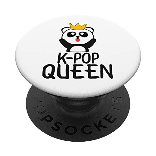 K-Pop Queen Cute Kawaii Panda Gift PopSockets Grip and Stand for Phones and Tablets