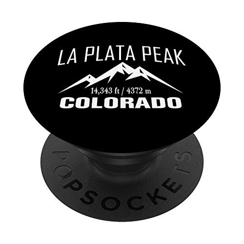 LA PLATA PEAK COLORADO Climbing Summit Club Outdoor Gift PopSockets Grip and Stand for Phones and Tablets
