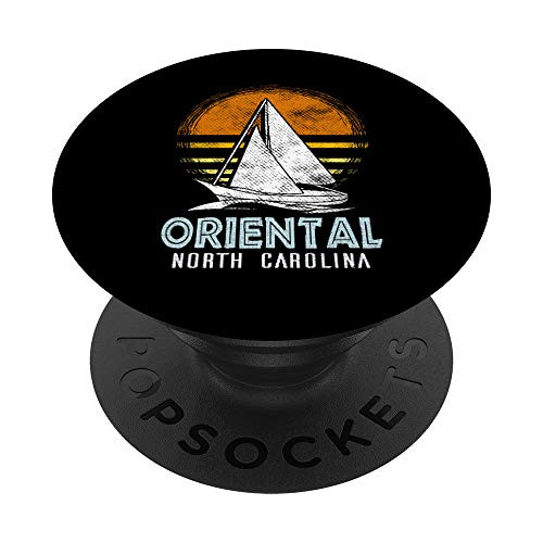 Nautical Boat Design - Oriental North Carolina Yacht Club PopSockets Grip and Stand for Phones and Tablets