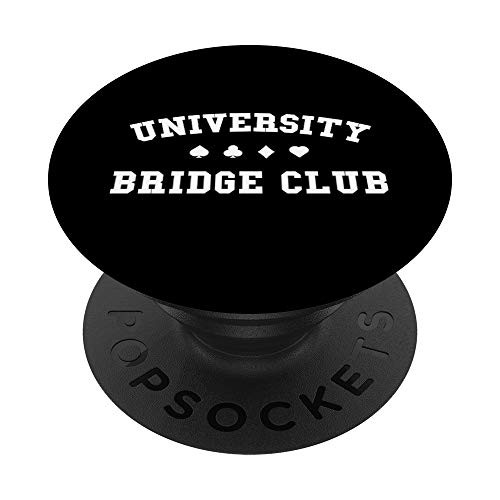 Gifts For Bridge Lover University Bridge Club Card Players PopSockets Grip and Stand for Phones and Tablets Gifts For Bridge Lover University Bridge Club Card Players PopSockets Grip and Stand for Phones and Tablets