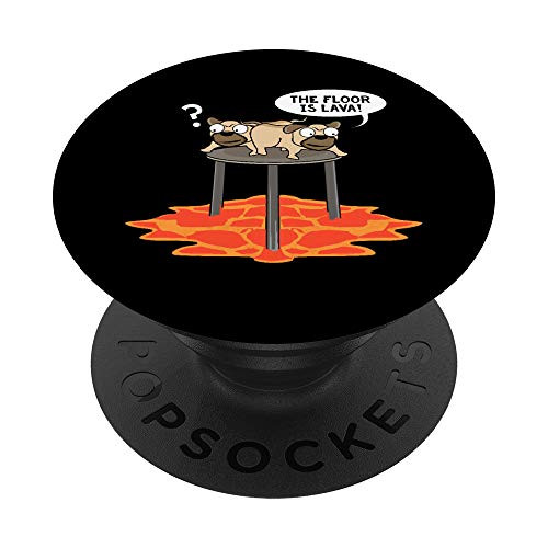 The Floor Is Lava Dangerous Ashes Slag Quicksand Lava PopSockets Grip and Stand for Phones and Tablets