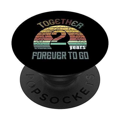 2nd Years Wedding Anniversary Gifts For Couples Matching PopSockets Grip and Stand for Phones and Tablets 2nd Years Wedding Anniversary Gifts For Couples Matching PopSockets Grip and Stand for Phones and Tablets