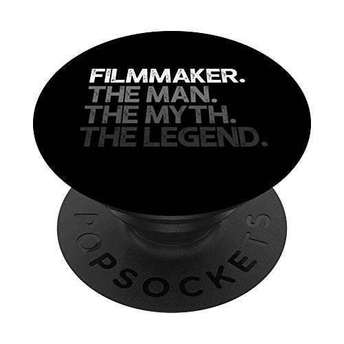 Filmmaker Film Director Maker The Man Myth Legend Gift PopSockets Grip and Stand for Phones and Tablets