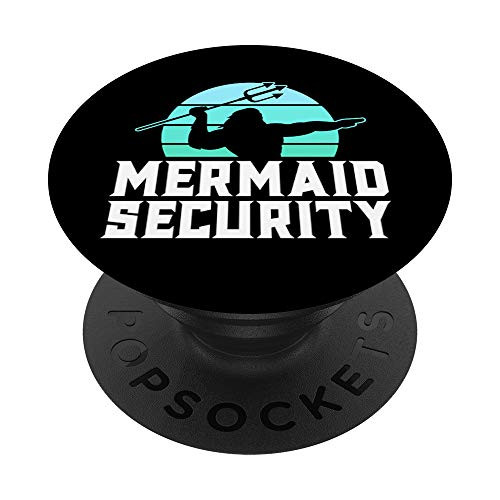 Mermaid Security Shirt Mens Boys Swimmer Dad Merdad Trident PopSockets Grip and Stand for Phones and Tablets Mermaid Security Shirt Mens Boys Swimmer Dad Merdad Trident PopSockets Grip and Stand for Phones and Tablets
