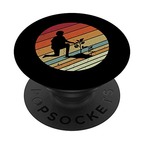 Retro Vinatge Style Outdoor Lover Gardening PopSockets Grip and Stand for Phones and Tablets