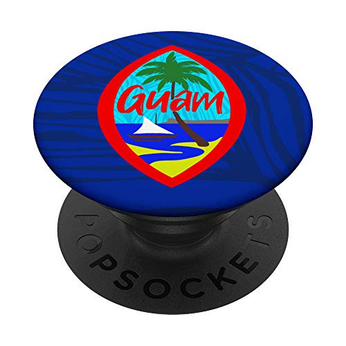 Guam Seal - Guamanian Pride PopSockets Grip and Stand for Phones and Tablets