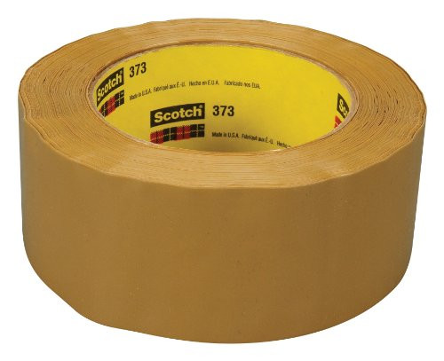 Scotch Box Sealing Tape 373 Tan, 72 mm x 50 m, High Performance, Conveniently Packaged (Pack of 1) Scotch Box Sealing Tape 373 Tan, 72 mm x 50 m, High Performance, Conveniently Packaged (Pack of 1)