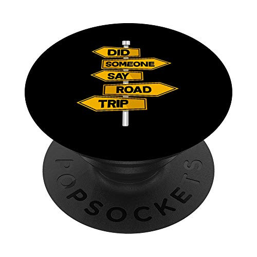Road Trip Vacation Family Friend Outdoor Camping Gift PopSockets Grip and Stand for Phones and Tablets
