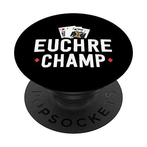 Funny Euchre Shirt For Men Euchre Bustle Player Tournament PopSockets Grip and Stand for Phones and Tablets Funny Euchre Shirt For Men Euchre Bustle Player Tournament PopSockets Grip and Stand for Phones and Tablets