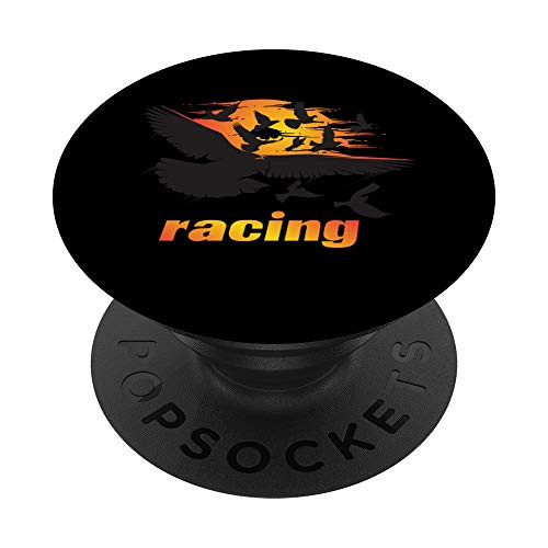 Pigeon Racing - Classic Bird Racers Gift PopSockets Grip and Stand for Phones and Tablets Pigeon Racing - Classic Bird Racers Gift PopSockets Grip and Stand for Phones and Tablets