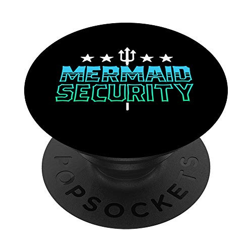 Mermaid Security Shirt Swim Team Gift Swimmer Swimming PopSockets Grip and Stand for Phones and Tablets Mermaid Security Shirt Swim Team Gift Swimmer Swimming PopSockets Grip and Stand for Phones and Tablets