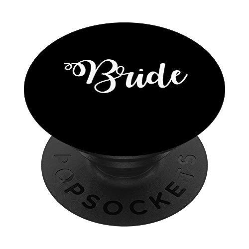 Bride Cute Wedding Shower Bachelorette Gift PopSockets Grip and Stand for Phones and Tablets