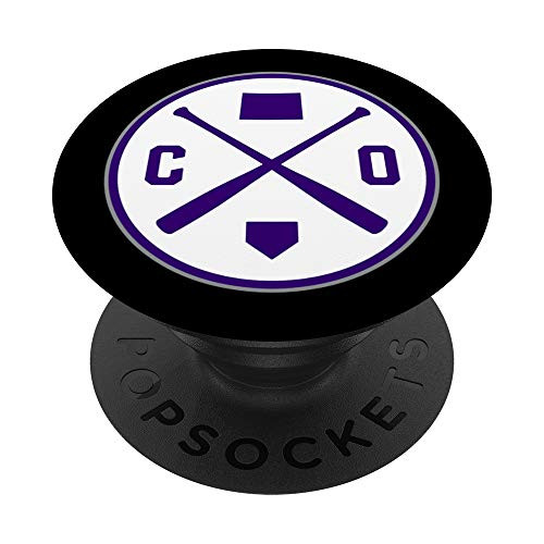 Classic Colorado Baseball Bat CO Patch PopSockets Grip and Stand for Phones and Tablets