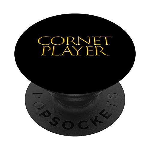 Cornet Player Best Wind Music Instrument Musician - Cornet PopSockets Grip and Stand for Phones and Tablets
