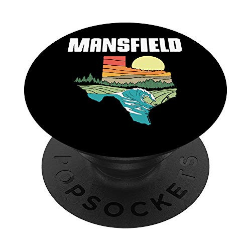 Mansfield Texas Outdoors Vintage Nature Retro Graphic PopSockets Grip and Stand for Phones and Tablets Mansfield Texas Outdoors Vintage Nature Retro Graphic PopSockets Grip and Stand for Phones and Tablets