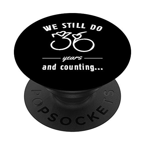 36th Wedding Anniversary Funny Couple Best Marriage Day Gift PopSockets Grip and Stand for Phones and Tablets 36th Wedding Anniversary Funny Couple Best Marriage Day Gift PopSockets Grip and Stand for Phones and Tablets