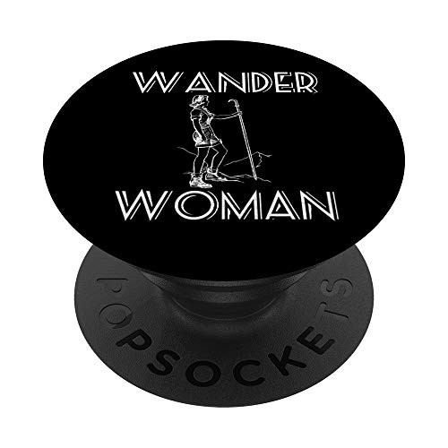 Wander Woman Hiking Outdoors Nature PopSockets Grip and Stand for Phones and Tablets