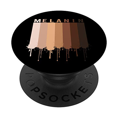 Dipping Melanin Shades Black History Month Gift Brown Pride PopSockets Grip and Stand for Phones and Tablets