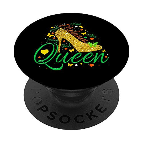 Afro Melanin Queen Black History Month PopSockets Grip and Stand for Phones and Tablets Afro Melanin Queen Black History Month PopSockets Grip and Stand for Phones and Tablets
