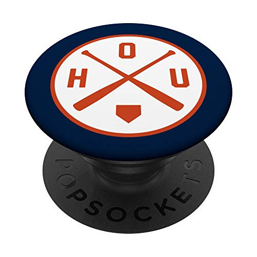 Classic Houston Baseball Bat HOU Patch PopSockets Grip and Stand for Phones and Tablets Classic Houston Baseball Bat HOU Patch PopSockets Grip and Stand for Phones and Tablets