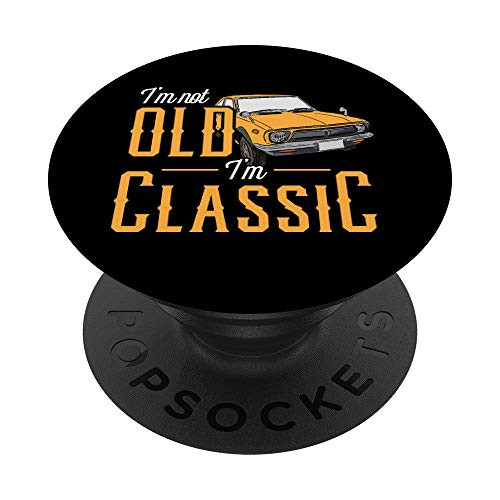 Im Not Old Im Classic Vintage Car Guy Christmas Gift PopSockets Grip and Stand for Phones and Tablets