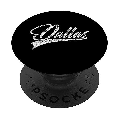 Dallas Classic Vintage Texas Sports Jersey PopSockets Grip and Stand for Phones and Tablets
