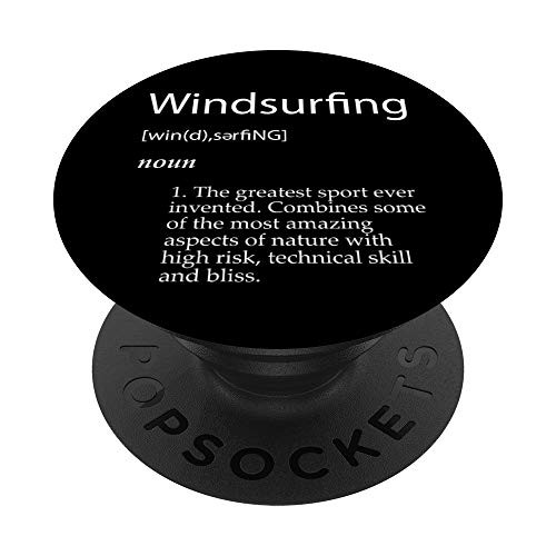 Windsurfing Definition - Wind Surfing Equipment PopSockets Grip and Stand for Phones and Tablets