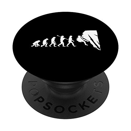 Bouldering Rock Climbing Evolution Hiking Outdoor Climber PopSockets Grip and Stand for Phones and Tablets