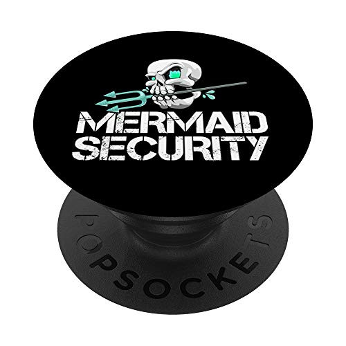 Mermaid Security Shirt Men Pirate Skull Swim Team Swimmer PopSockets Grip and Stand for Phones and Tablets Mermaid Security Shirt Men Pirate Skull Swim Team Swimmer PopSockets Grip and Stand for Phones and Tablets