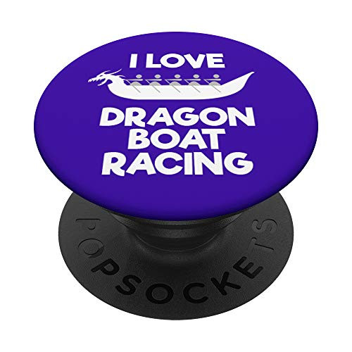Dragon Boat Racing Racer Funny Gift PopSockets Grip and Stand for Phones and Tablets