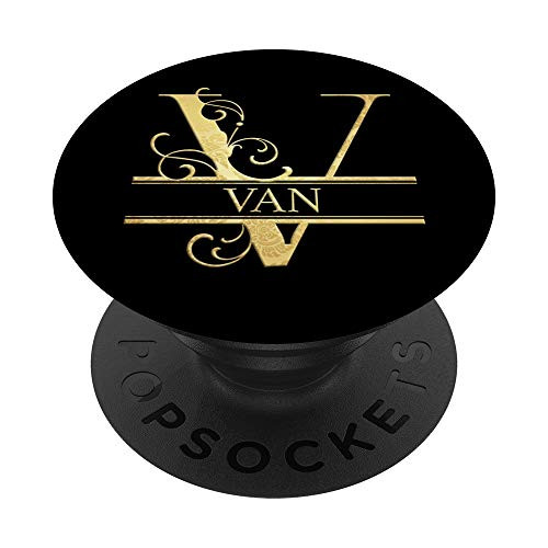 Van Name Personolized Gift PopSockets Grip and Stand for Phones and Tablets