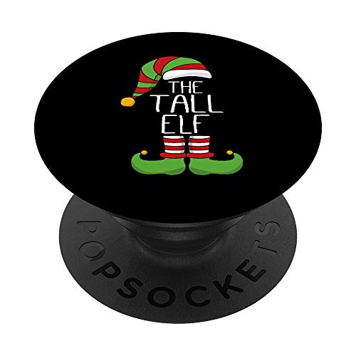 Funny Tall Elf Christmas Santas Helper Family Matching PopSockets Grip and Stand for Phones and Tablets Funny Tall Elf Christmas Santas Helper Family Matching PopSockets Grip and Stand for Phones and Tablets