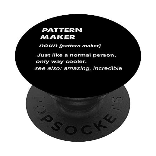Pattern Maker Gift PopSockets Grip and Stand for Phones and Tablets