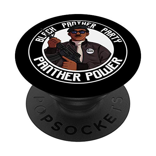 Black History Month Panther Party Gift PopSockets Grip and Stand for Phones and Tablets