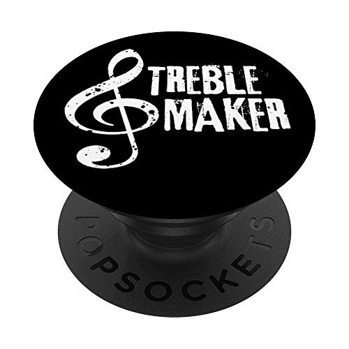 Treble Maker Treble Clef PopSockets Grip and Stand for Phones and Tablets