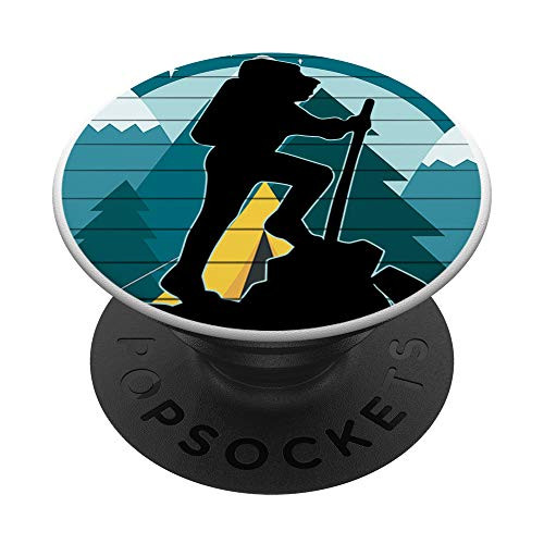 Mountain Hiking Camping Outdoors PopSockets Grip and Stand for Phones and Tablets