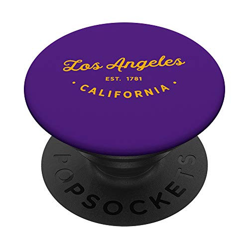 Classic Retro Vintage Los Angeles California LA 1781 USA PopSockets Grip and Stand for Phones and Tablets
