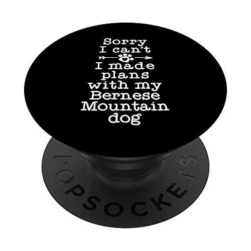 Funny Dog Owner Gifts Berner Mama Bernese Mountain Dog PopSockets Grip and Stand for Phones and Tablets