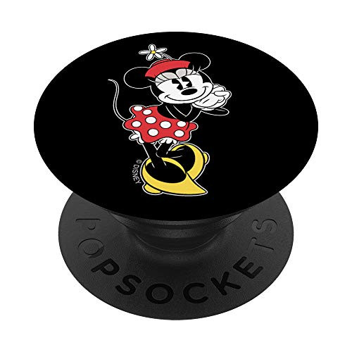 Disney Classic Minnie Mouse Sweetheart Pose PopSockets PopGrip Swappable Grip for Phones and Tablets