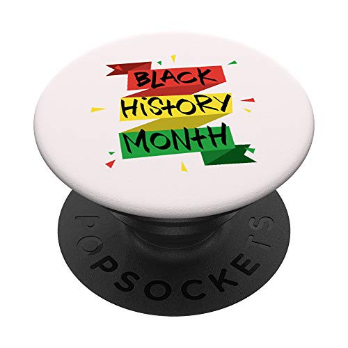 Proud Nationalist Black History Month Gift PopSockets Grip and Stand for Phones and Tablets
