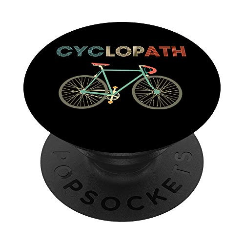 Cyclopath Funny Bicycle Cyclist Humor PopSockets Grip and Stand for Phones and Tablets