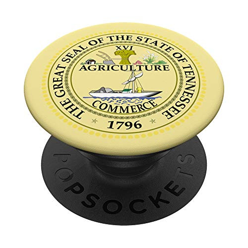 State of Tennessee Seal Flag - United States of America USA PopSockets Grip and Stand for Phones and Tablets